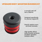 Silicone Body Mount Bushings Kit for Ford Super Duty F-250/F-350 (2008–2016)
