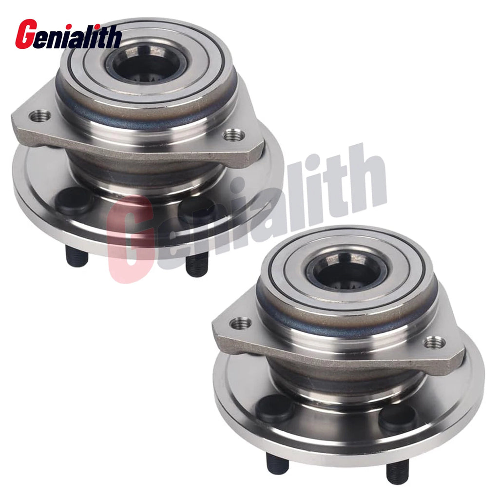 Pair Front Wheel Bearings and Hubs Assembly 513084 for Jeep Cherokee (1990–1998)