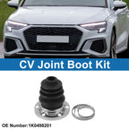 Inner CV Joint Boot Kit w/ Clamps for Audi A3 (2006–2013), A4 (2000)