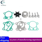 Water Pump Impeller Kit for Yamaha 2-Str 25 30 HP (6J8-W0078-A2, 18-3430)