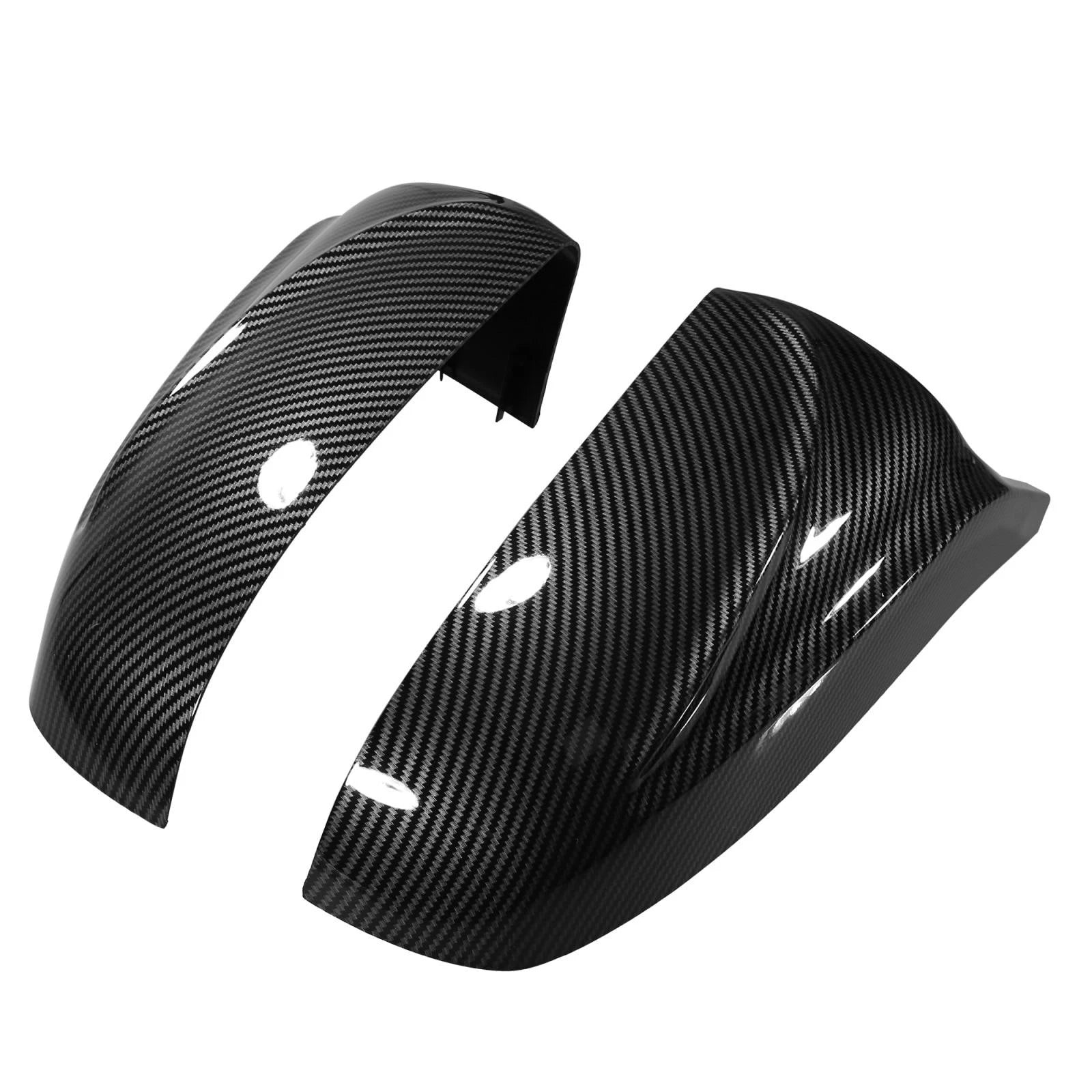Pair of Carbon Fiber Pattern Rear View Mirror Covers for BMW E70 E71 E72