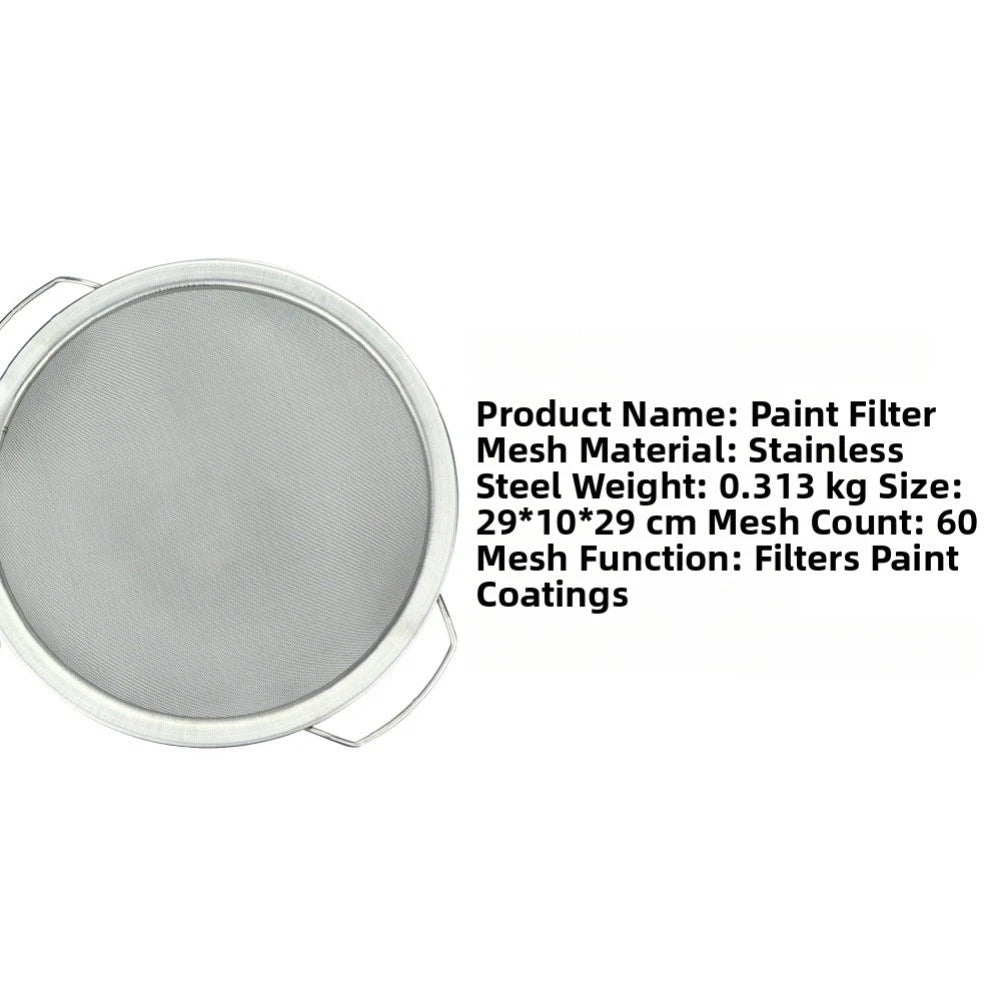 60 Mesh Stainless Steel Bucket Filter for Liquid Straining (Universal)