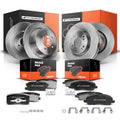 Disc Brake Rotors & Ceramic Pads for Jeep Chrysler Dodge 