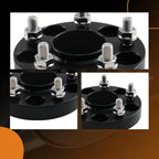 4pc Wheel Spacers for Acura MDX ILX CL Honda Civic (5x114.3mm M12x1.5 64.1mm)