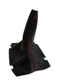 Manual Shift Boot for Ford Mustang (2005–2009) Carbon Fiber Red Stitch