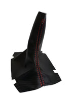 Manual Shift Boot for Ford Mustang (2005–2009) Carbon Fiber Red Stitch