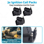 3X Ignition Coil Packs for Holden Caprice Commodore Statesman (2006–2017) 10467067