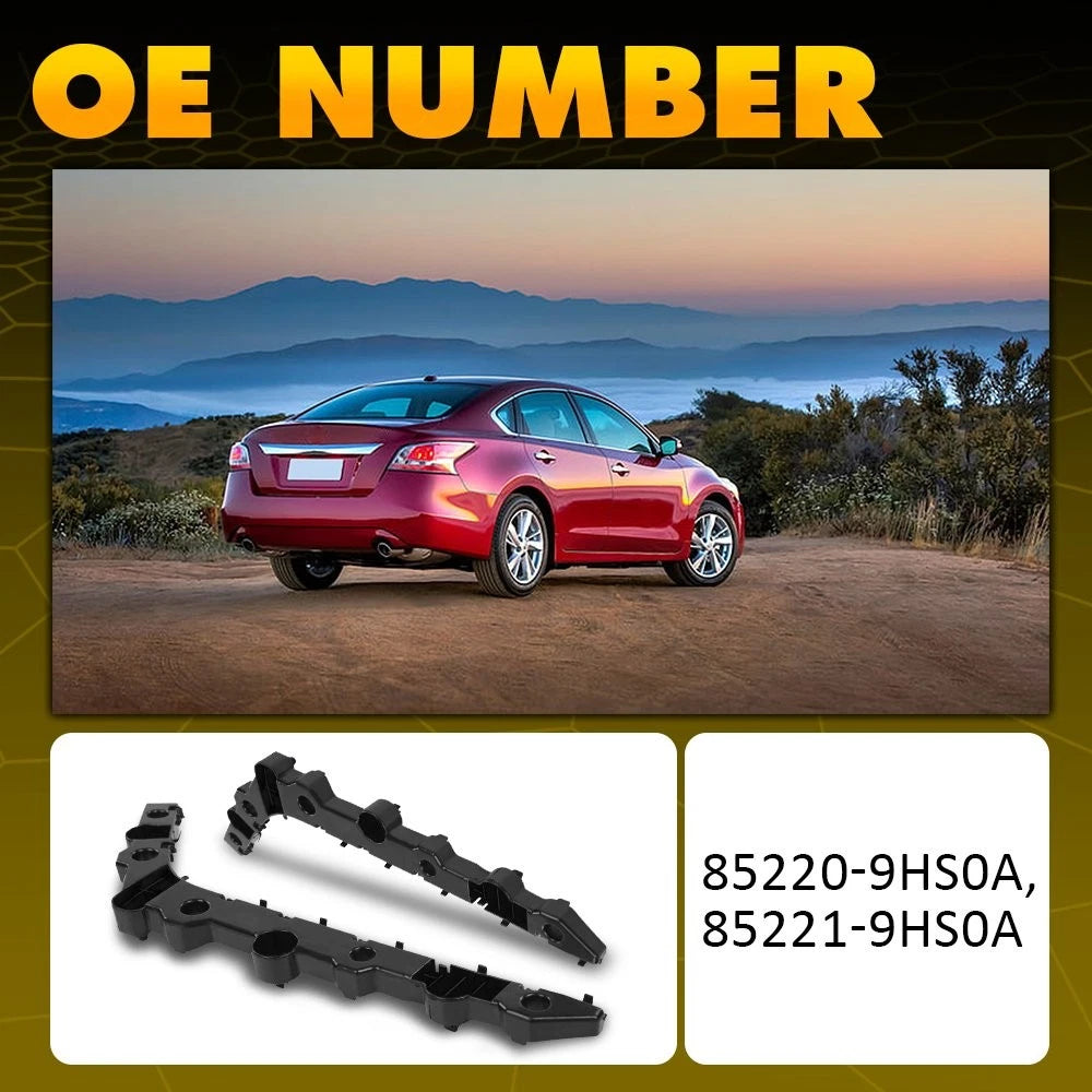 Pair Bumper Support Brackets for Nissan Altima (2016–2018)