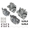 4X Brake Caliper Set Front Rear for Honda Element (2003–2011) 19B2589 19B2588 19B2662