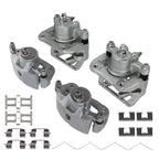 4X Brake Caliper Set Front Rear for Honda Element (2003–2011) 19B2589 19B2588 19B2662