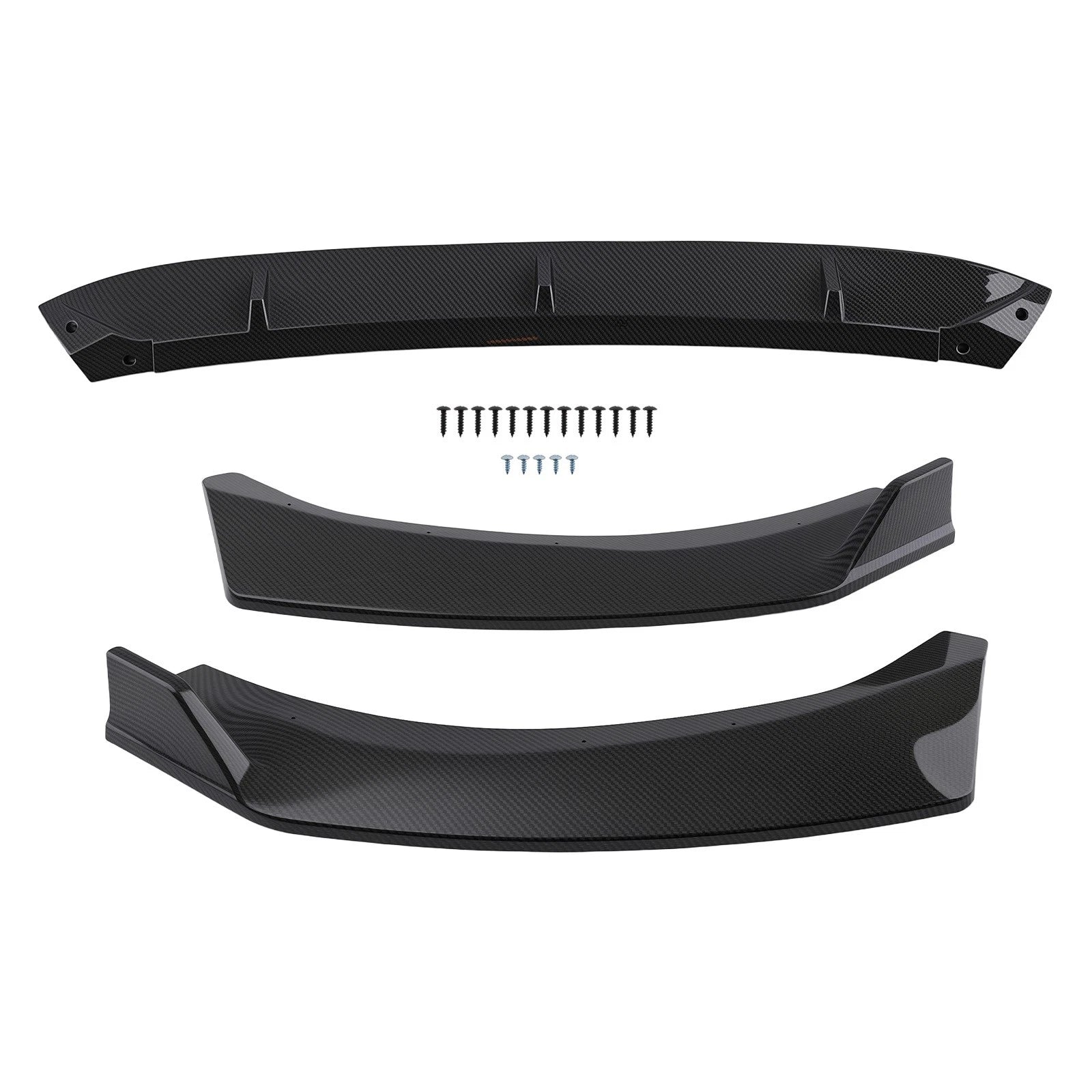 Front Bumper Lip Shield Guard for KIA K5 GT GT-Line (2021–2023) Carbon Look
