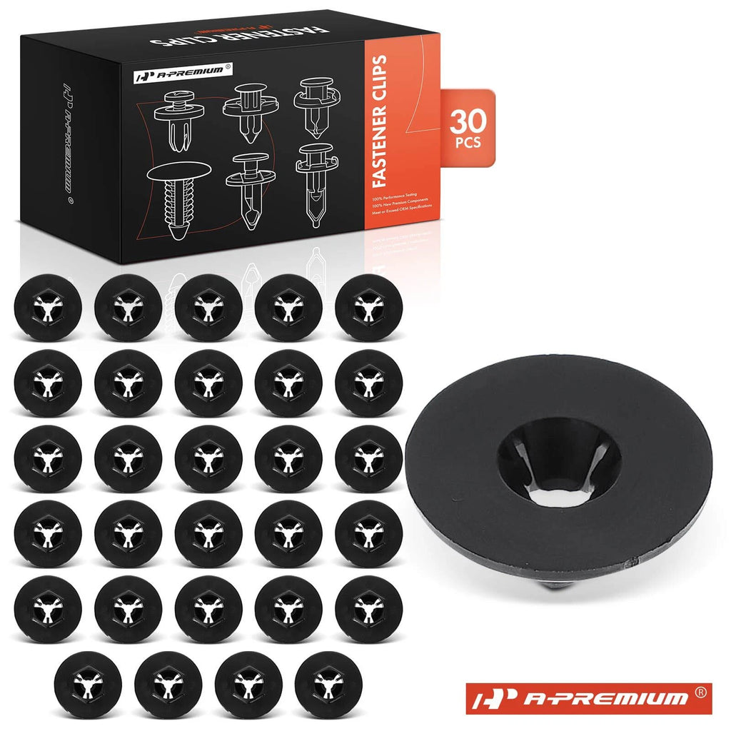 30Pcs Nylon Bumper Splash Shield Clips for Hyundai 