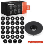 30Pcs Nylon Bumper Splash Shield Clips for Hyundai 