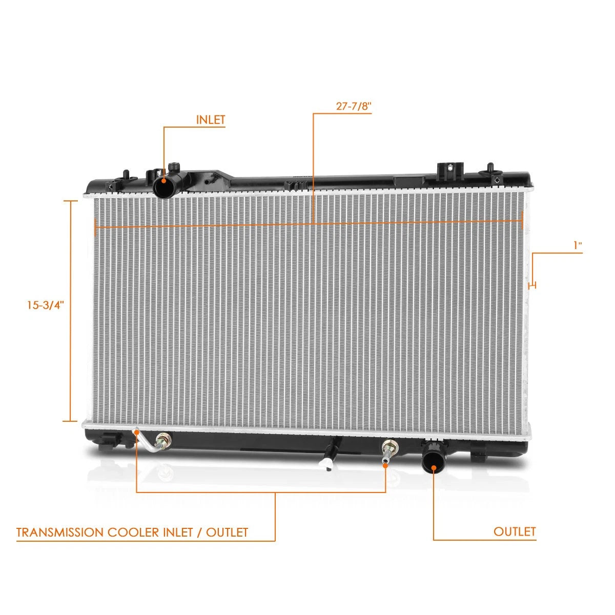 Cooling Radiator for Lexus GS460 (2008–2011) DPI-13096