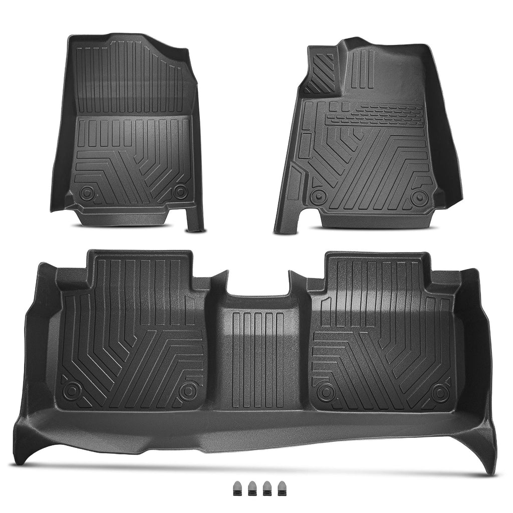 Set of 4 TPE Waterproof Floor Mats for Toyota Camry (2012–2017)
