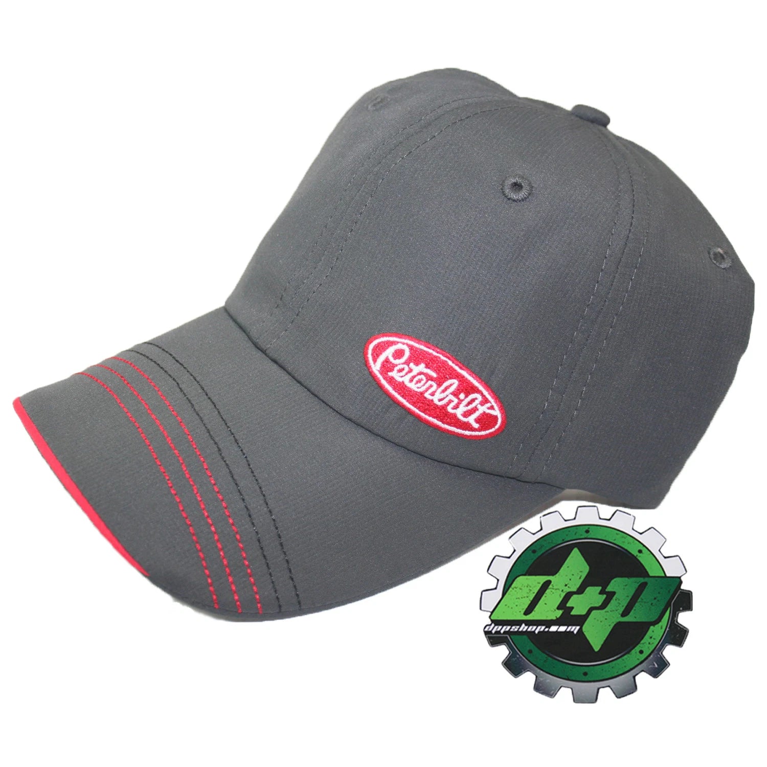 Microfiber Baseball Cap for Peterbilt Trucks (Cat, Cummins)