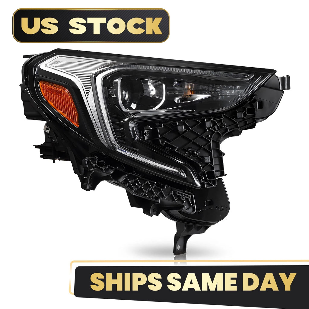 HID Xenon Headlight with LED DRL for GMC Terrain (2018–2021) Right Passenger