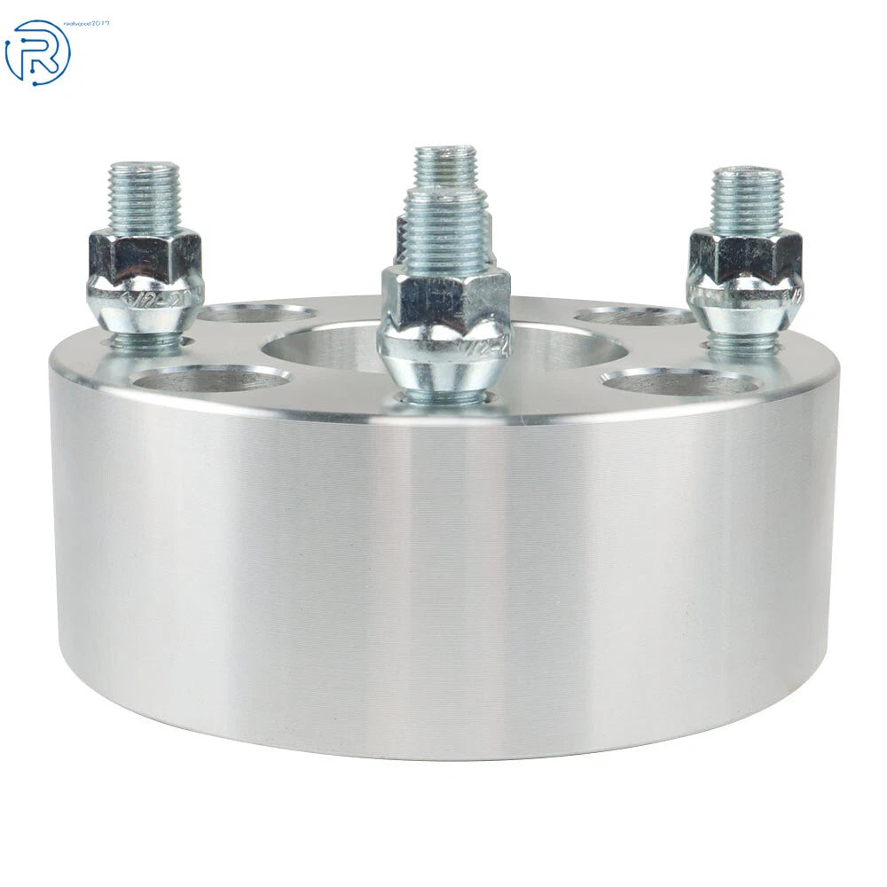 4X 2" Wheel Spacers for Golf Cart (4x4 Bolt Pattern, 62mm Bore, 1/2x20 Studs)