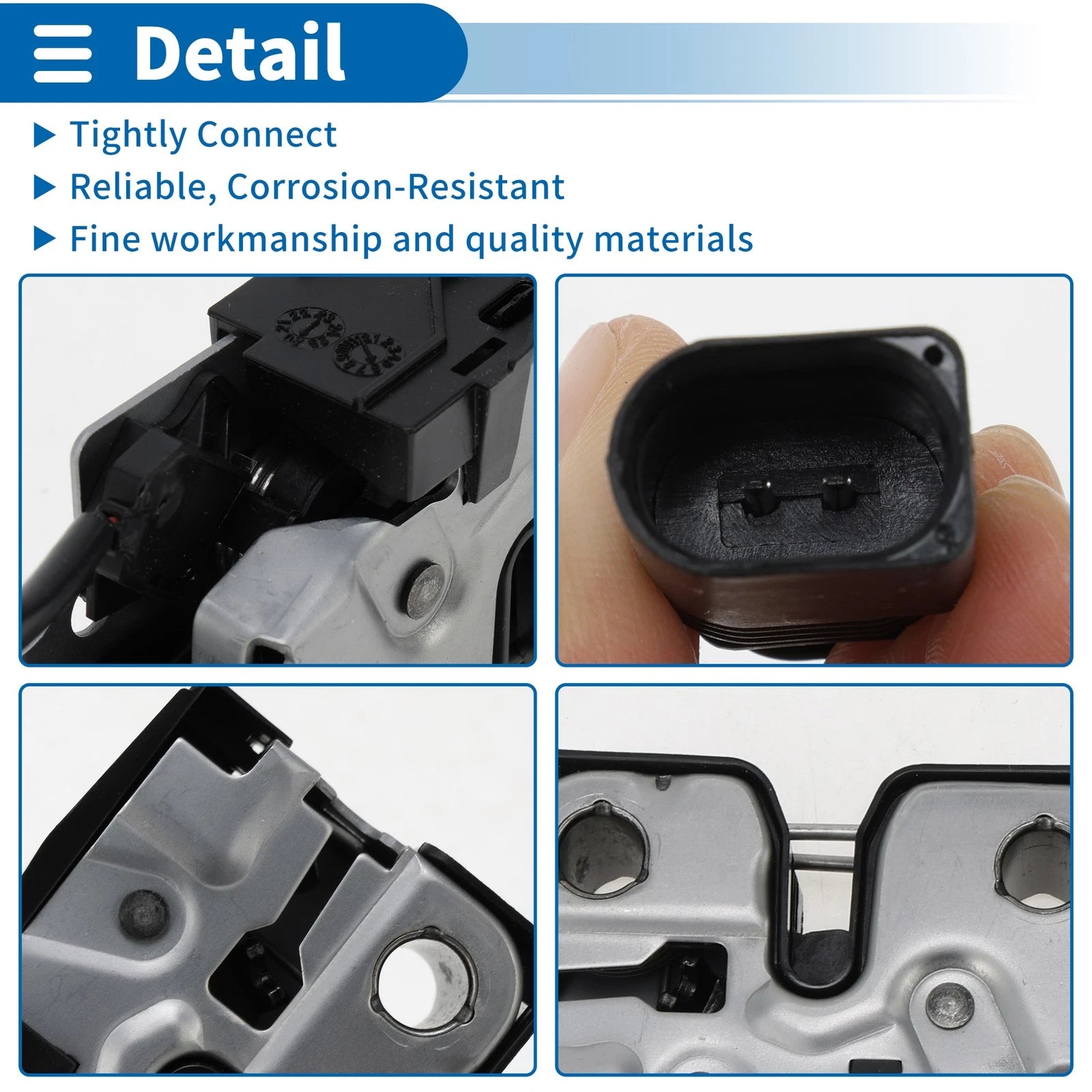 Hood Latch Assembly for Volkswagen Golf (2006–2010) No. 3CD823509