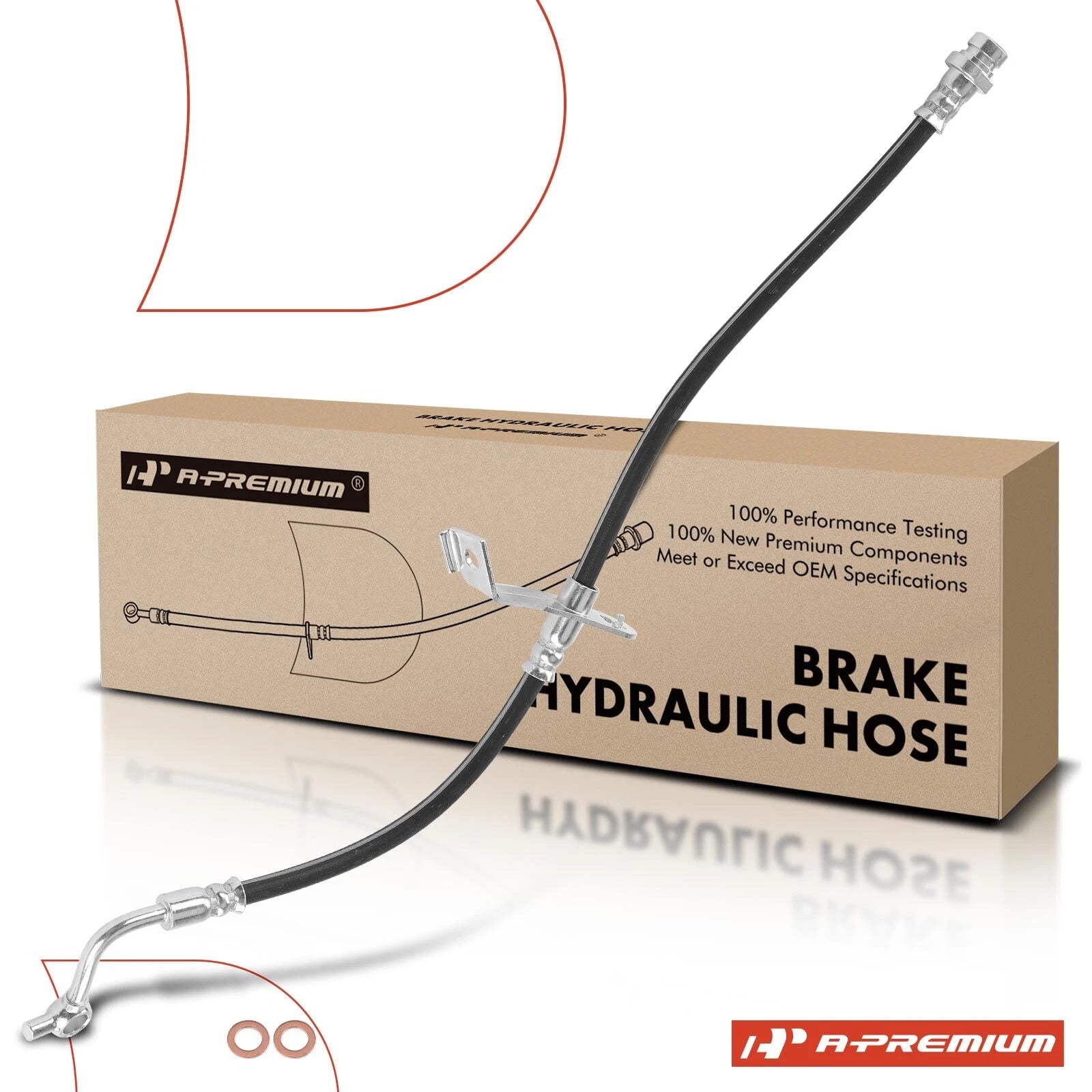 Front Left Brake Hydraulic Hose for Kia Cadenza (2014–2016)