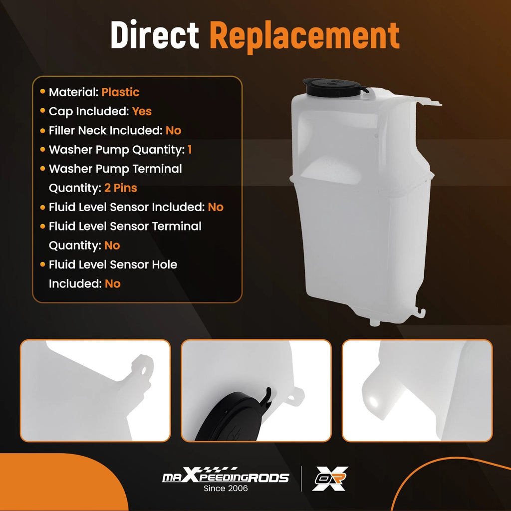 Washer Fluid Reservoir Tank for Toyota Tacoma (2005–2015) 8531504090