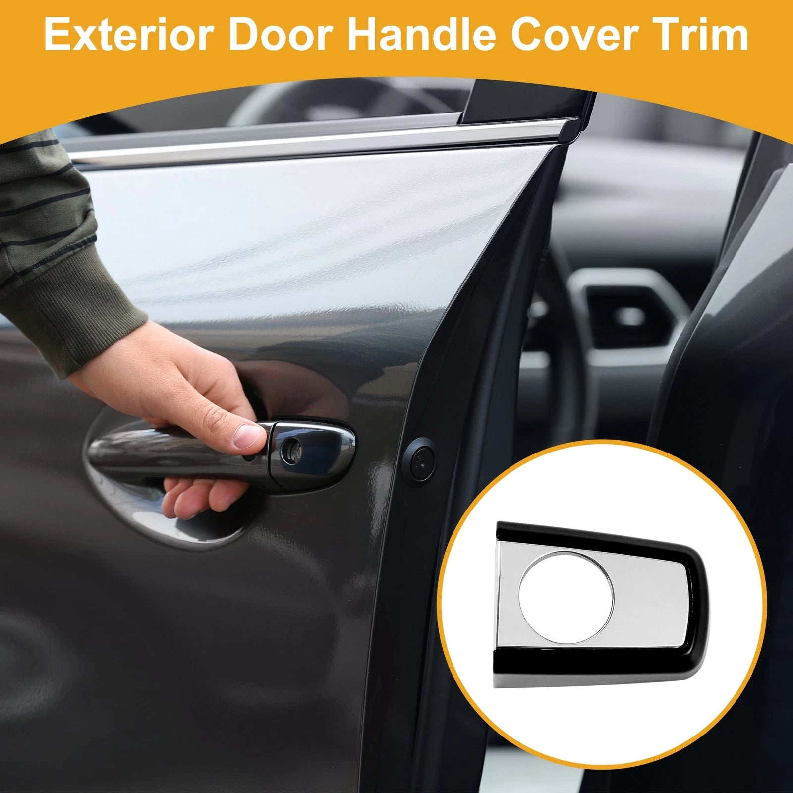 Exterior Door Handle Cover Trim for Buick Regal LaCrosse Encore (2011–2020)