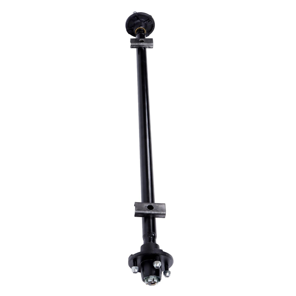 Set of 4 Trailer Axles for Light Trailers (2000 lb Capacity)