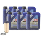6L Liqui Moly Leichtlauf High Tech 5W-40 Engine Oil Change Kit for W202 C230 (1994–2000)