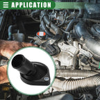 Thermostat Housing for Toyota Yaris 1.5L L4 (NO.1632121020) (2006–2011)