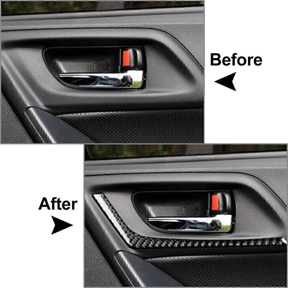 Car Inner Rear Door Handle Cover Trim for Subaru Forester (2013-2018)