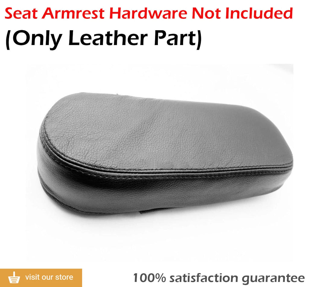 Front Seat Armrest for Nissan Armada (2005–2015) Black Leather Synthetic