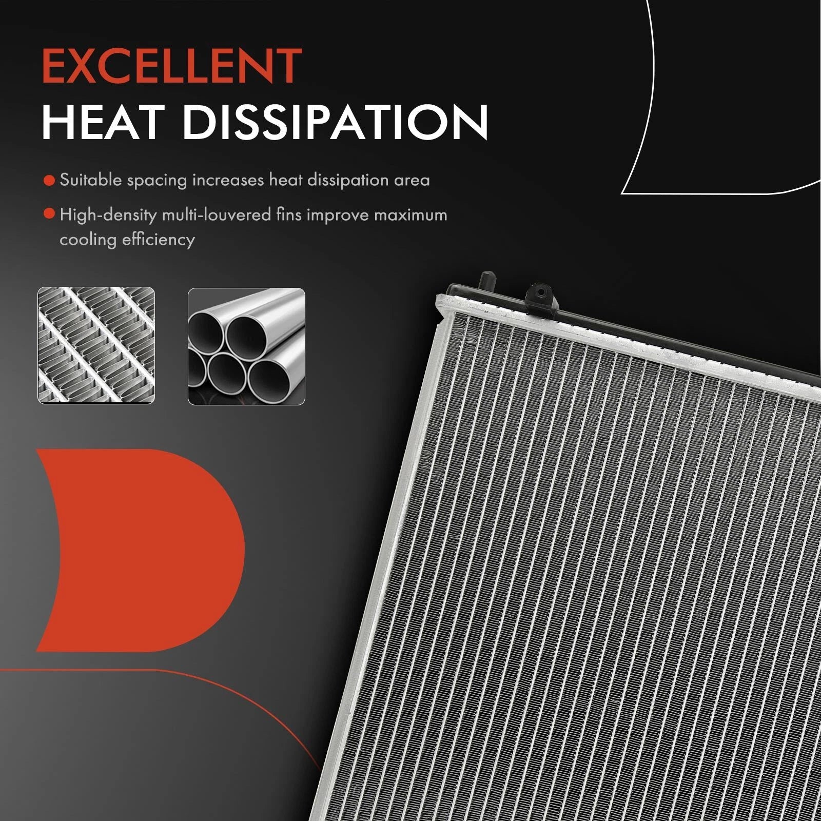 Radiator for Mitsubishi Lancer (2003-2006) 2.0L Turbo
