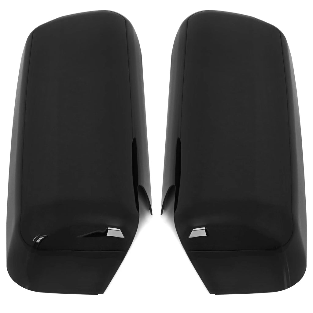 Replacement Door Mirror Covers for Peterbilt 579 (2015–2023) - Black