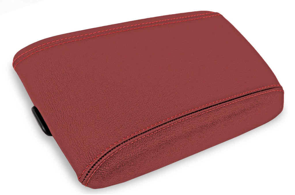 Leather Console Lid Armrest Cover for Pontiac GTO (2004–2006) Red