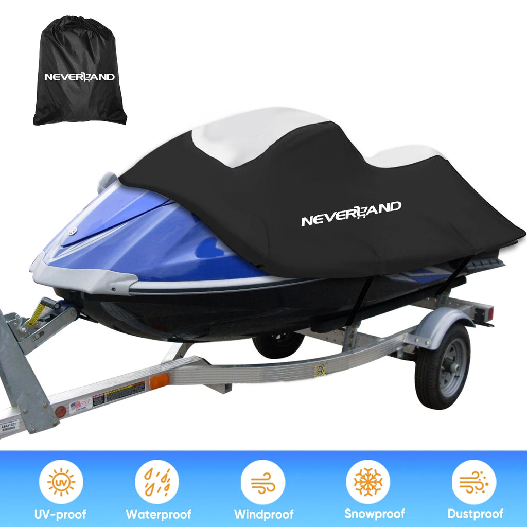 Jet Ski Cover for Yamaha WaveRunner VX Cruiser (Waterproof, UV, Dust, Snow)