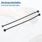 2X Fuel Tank Cap Tether Rope for BMW 740i (2011–2015) No. 16117193372