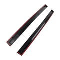 Set of 4 Black Rain Window Visors for Toyota Sienna (2011–2020)