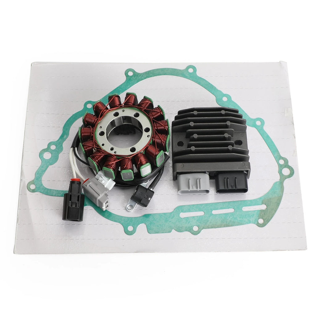 Magneto Stator Regulator Rectifier Gasket for Yamaha (5B4-81410-00, 1XD-81410-00)