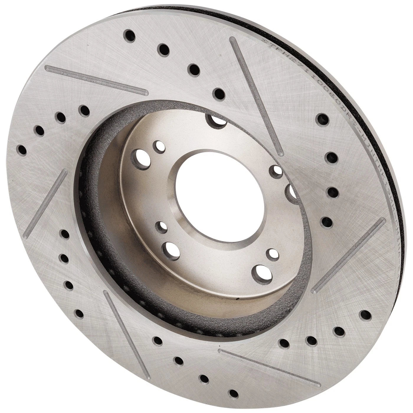 Brake Disc and Pad Kit for Honda Civic (2006–2011) Cross-drilled Slotted Front