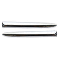 Front Bumper Upper Moulding Trim Cover for FIAT 500 (2007–2015) Chrome