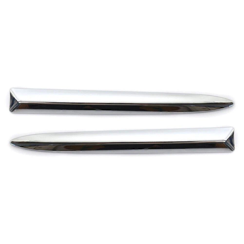 Front Bumper Upper Moulding Trim Cover for FIAT 500 (2007–2015) Chrome