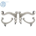 Set of 2 Front Upper Lower Control Arms for Porsche Panamera (2010-2013)