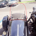 17" Clear Windshield for Universal Scooter Moped Motorcycle