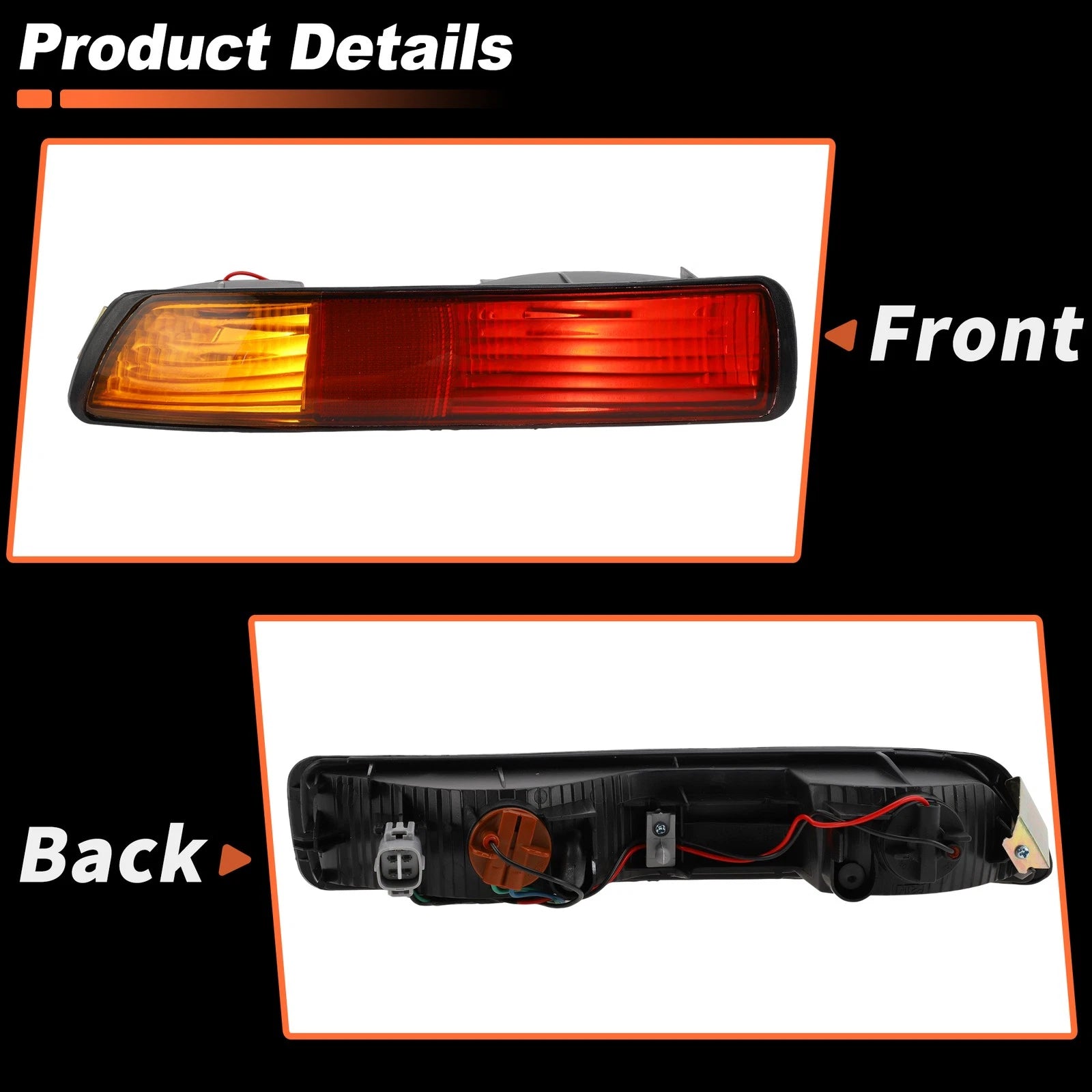 Rear Bumper Tail Light Shell No.MR508784 for Mitsubishi Pajero 