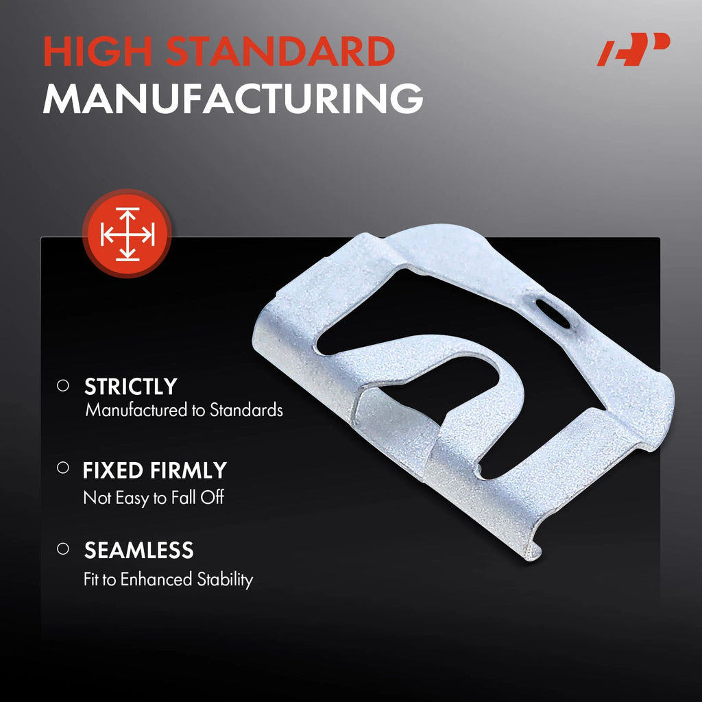 24mm Metal Window Reveal Moulding Clip Retainer for Chevy Buick (20Pcs)