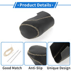 1 Pc Gear Shift Knob Cover for Chevrolet Malibu (2016–2020) Black Beige