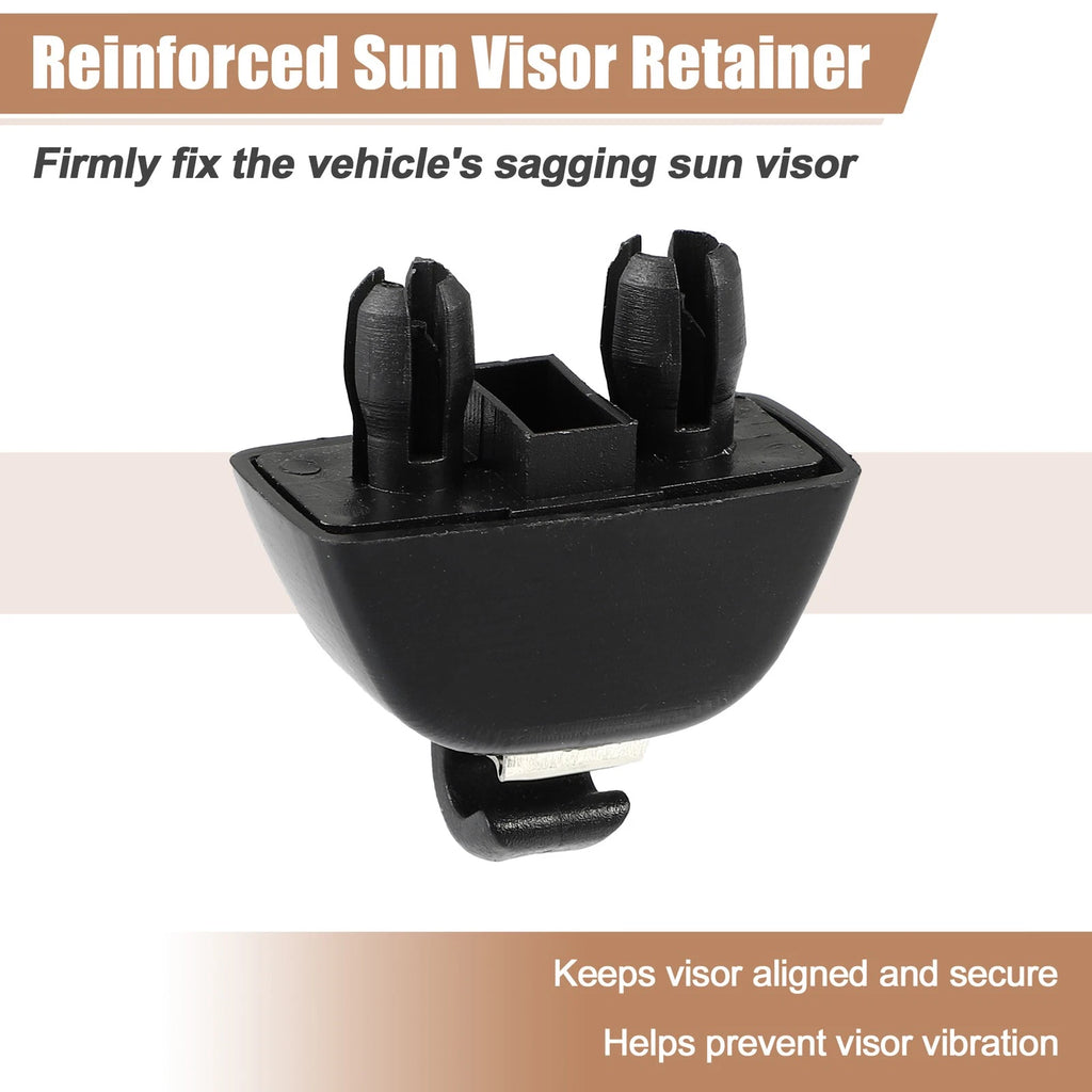 2X Sun Visor Support Clip Retainer for Volkswagen Passat (2012–2015)