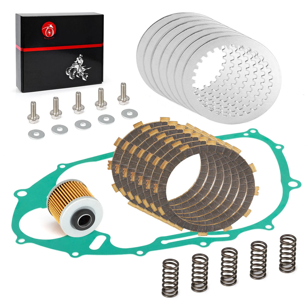 Clutch Plates Kit with Heavy Duty Springs for Yamaha V Star 650 (1998–2016)