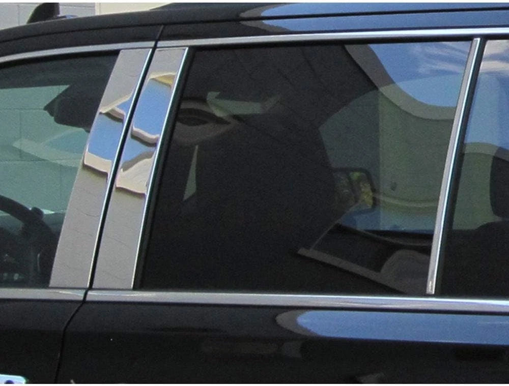 6pc. Luxury FX Stainless Steel Pillar Post Trim for 2015-2020 GMC Yukon