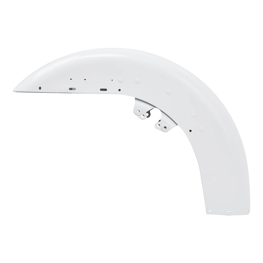 Front Fender for Harley Electra Tri Glide (2014–2024) Stone Washed White Pearl